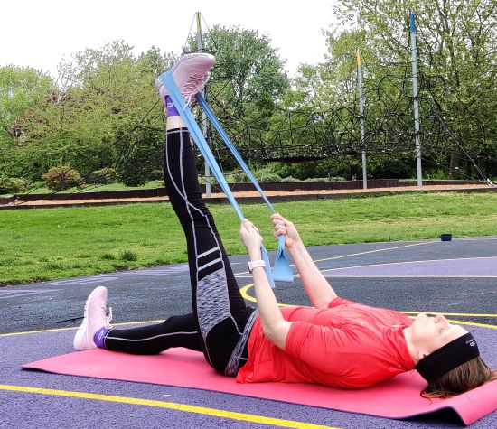 2 leg swings or spinal rotations