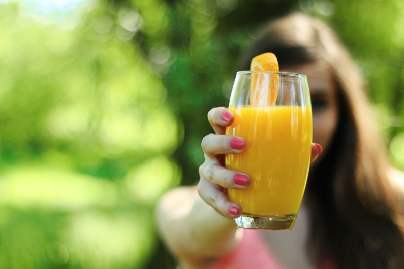 Orange juice for losing weight