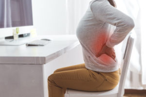 correct posture for back pain