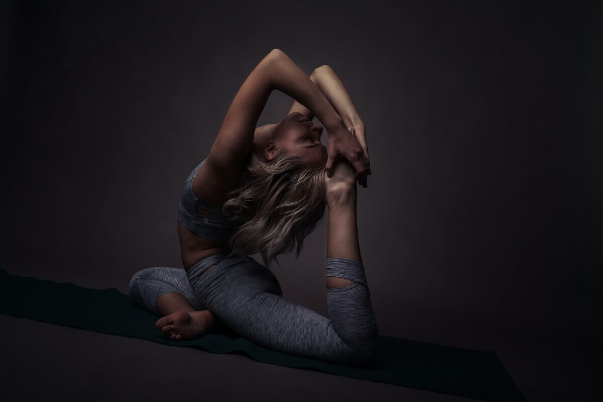 Reclining Bound Angle Pose