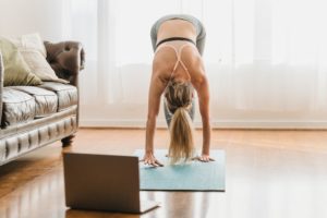 online yoga class